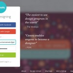Canva homepage